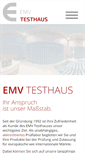Mobile Screenshot of emv-testhaus.com